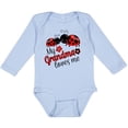 thumbnail image 3 of Inktastic My Grandma Loves Me with Cute Ladybugs Boys or Girls Long Sleeve Baby Bodysuit, 3 of 5