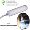 thumbnail image 4 of RV Lámpara de trabajo Flexible multifuncional con luz para máquina de coser, 30 LED superbrillantes, con Base de montaje magnético para torno de banco de trabajo, 1 ud. Sailing Electrónica, 4 of 5