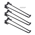 thumbnail image 3 of 3x Iron Furniture Legs Folding for Coffee Tables End Tables Replacement 42cm, 3 of 7
