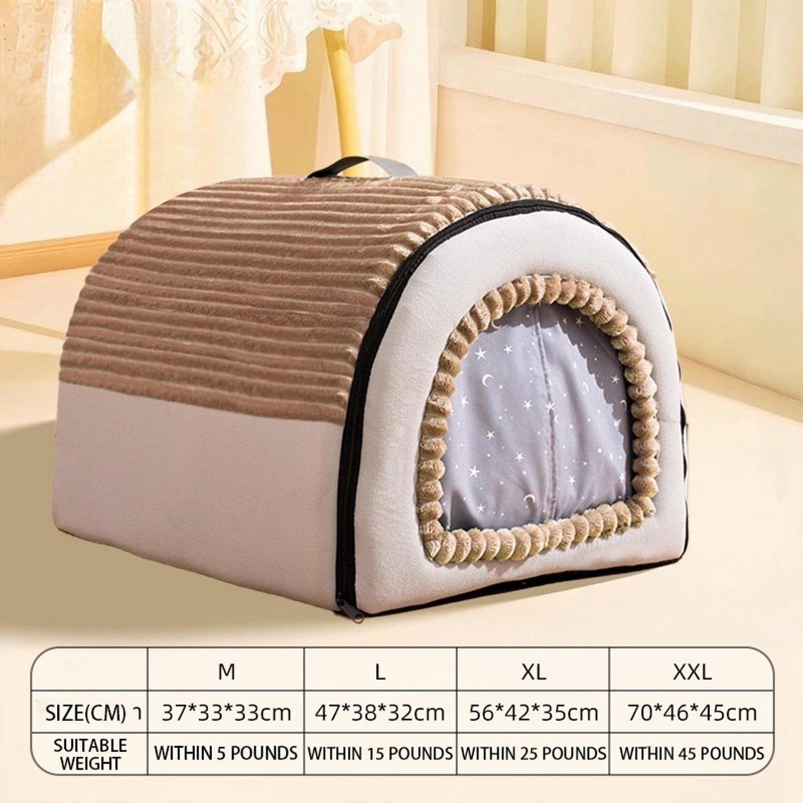 Heated Pet Bed for Cats and Dogs with Reversible Cover Indoor Outdoor Use Machine Washable Cozy Warmth and Comfort Durable Construction