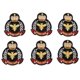 thumbnail image 2 of 6 parches para planchar diseño de insignia de de abeja bordada parches para coser apliques para ropa chaquetas sombreros mochilas ANGGREK Otros, 2 of 8