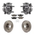 thumbnail image 1 of Transit Auto Front Hub Bearing Assembly Disc Brake Rotors and Ceramic Pads Kit for Car Ford Edge with 316mm Diameter Rotor KBB-122021, 1 of 11
