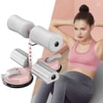 thumbnail image 3 of Barra de asiento portátil con ventosa fuerte Ejercicio muscular de fitness Rosa gris shamjiam Barra para sentarse, 3 of 9