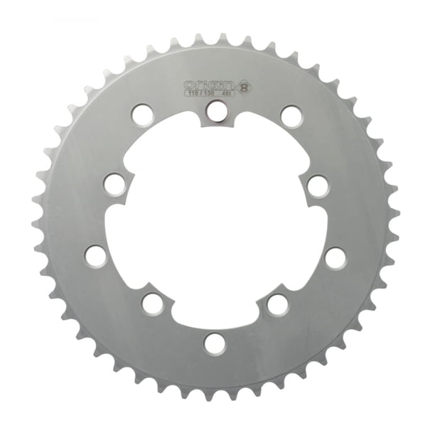 Plato Origin8 Bmx/Singlespeed/Fixie 46D 110/130 Bcd 1/8 Plata