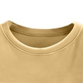 thumbnail image 4 of BLVB Fall Winter Pajamas for Women 2 Piece Outfits Plush Cozy Crewneck Long Sleeve Tops and Pants Sets Sleepwear, 4 of 5