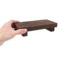 thumbnail image 4 of MOVTOTOP 1Pack Plants Stand Rustic Design Coffee Color 7.5x3.5x1.6in, 4 of 7