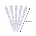 thumbnail image 3 of Christmas Clearance! Christmas Tree Ornaments 12 Pcs Icicles Ornament Set Christmas Tree Decoration Hanging Ornamnets Set (White), 3 of 8