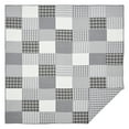 thumbnail image 4 of VHC Brands, Sawyer Mill Patchwork Reversible Queen Quilt, Black, 90x90, 4 of 7