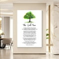 thumbnail image 5 of The Oak Tree Poem Wall Art, The Oak Tree Poem Canvas Print Wall Decor Mighty Oak Tree Poem About Life Inspirational Wall Art Nature Wall Art Motivational Poetry Room Home Decor, 5 of 7