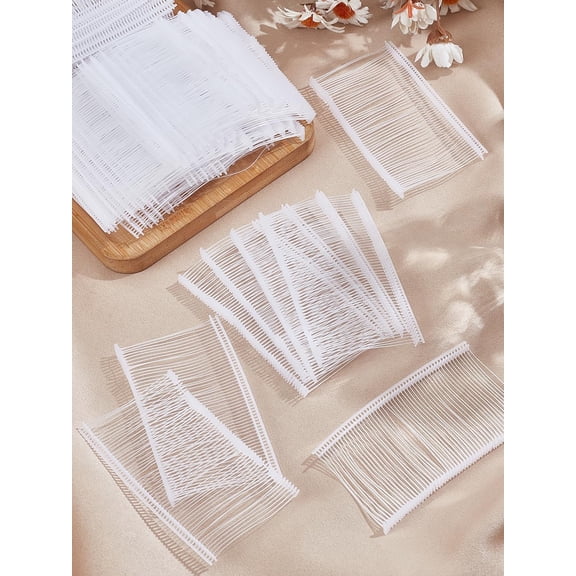 2000Pcs Standard Tagging Fasteners White PP Garment Clothing Price Label Standard Tagging Barbs Clothing Retail Accessories for All Standard Price 5.2x0.8cm White