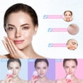 thumbnail image 6 of Pinkiou Ice Roller for Face and Eyes, Silicone Ice Cube Tray and Facial Massage Set, Reusable Cold Therapy Tool for Puffiness Relief, Purple, 6 of 6