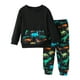 thumbnail image 1 of Odeerbi 1-6 Años Niños Conjunto de Algodón Sudaderas Dinosaurio Cuello Redondo Sudaderas Pantalones de Chándal Conjunto de Dos Piezas Ropa de Dormir Conjunto de Ropa de Casa, 1 of 3