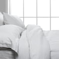 thumbnail image 4 of 100% Linen Solid Embroidery Border Duvet Cover Set (King,White), 4 of 4
