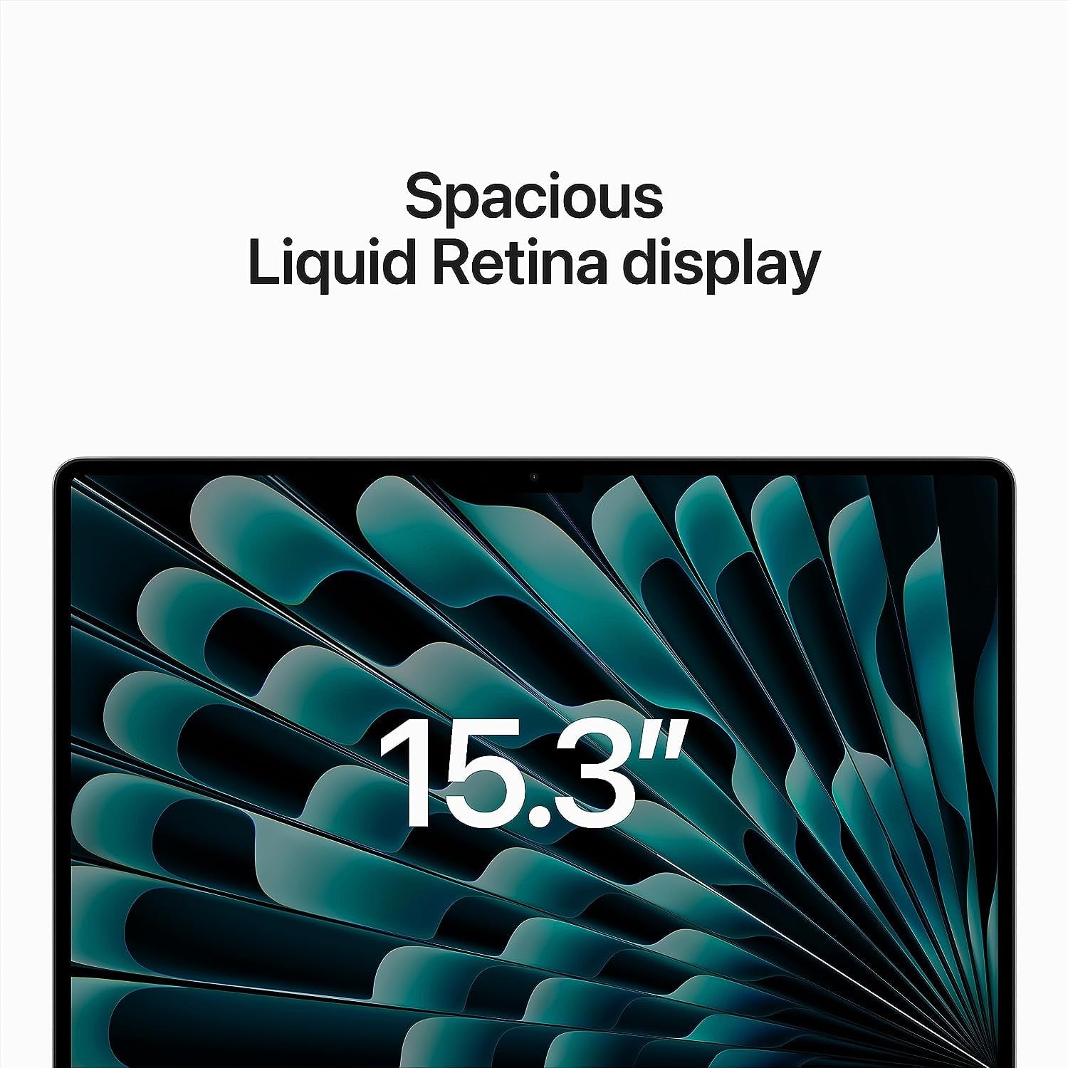 Restored Premium Apple 2023 MacBook Air M2 chip: 15.3-inch Liquid Retina Display, 8GB , 256GB SSD ,Silver (Refurbished) thumbnail 6