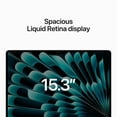 thumbnail image 3 of Restored Premium Apple 2023 MacBook Air M2 chip: 15.3-inch Liquid Retina Display, 8GB , 256GB SSD ,Silver (Refurbished), 3 of 5