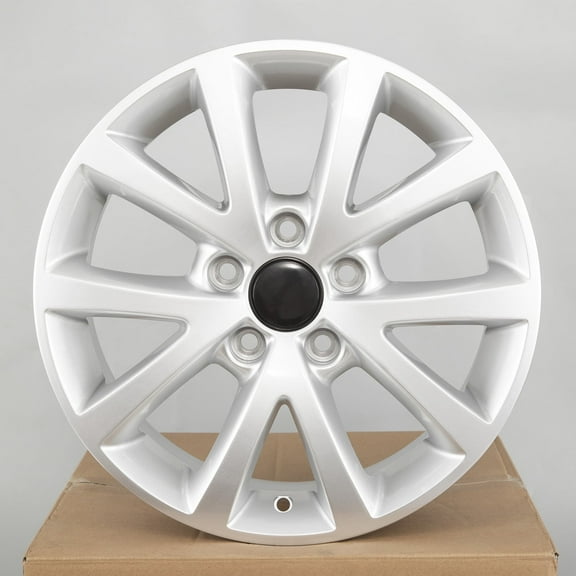 New 16 x 6.5 inch Wheel For 2010-2018 Volkswagen Jetta, 16 Inch Silver Alloy Rim