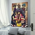 thumbnail image 3 of Gorillaz Wall Hanging Painting Wall Art Canvas Paintings Posters Home Decorations 08x12inch(20x30cm), 3 of 8