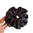 thumbnail image 4 of Oversized 4-Layer Floral Scrunchies for Women, Vintage Ruffled Hair Ties, High Elasticity Ponytail Holder, 4 of 5