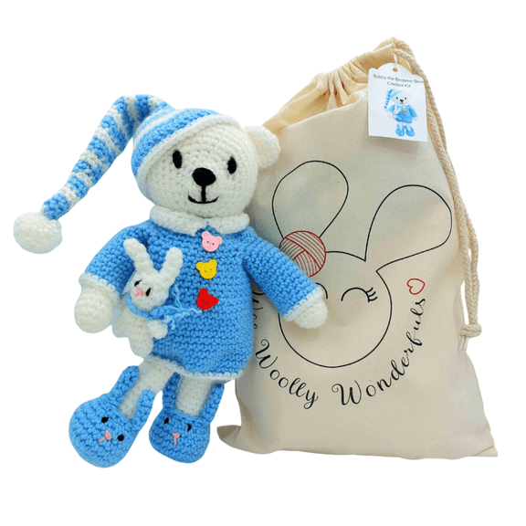 Bobby the Bedtime Bear Crochet Kit