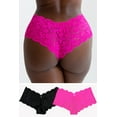 thumbnail image 3 of Smart & Sexy Women's Signature Lace Cheeky Panty – 2-Pack for Everyday Elegance, 3 of 5