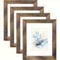 thumbnail image 1 of 4pcs - Distressed White Wooden 8x10 Picture Frame | Tabletop or Wall Decor, Gallery Photo Frames, 1 of 5