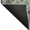 thumbnail image 5 of Addison Rugs Mayfield Premium Machine Washable Transitional Geometric Seafoam Rectangle Rug, 8' x 10', 5 of 6