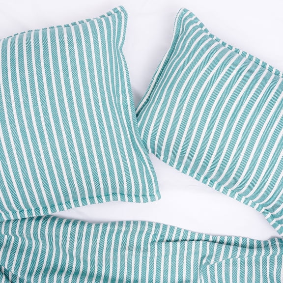 Bengal Stripe Lagoon King Throw Blanket