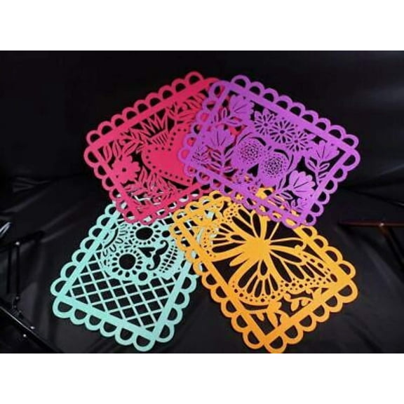 Dia De Los Muertos Festive Dining Placemats (Set of 4)