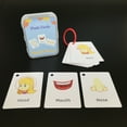 thumbnail image 5 of Pnellth 27Pcs/20Pcs/30Pcs Baby Flash Card Thickened Eye Protection Improve Logic Early Learning Flash Card Animal Number Alphabet Card Kit for Newborn, 5 of 8
