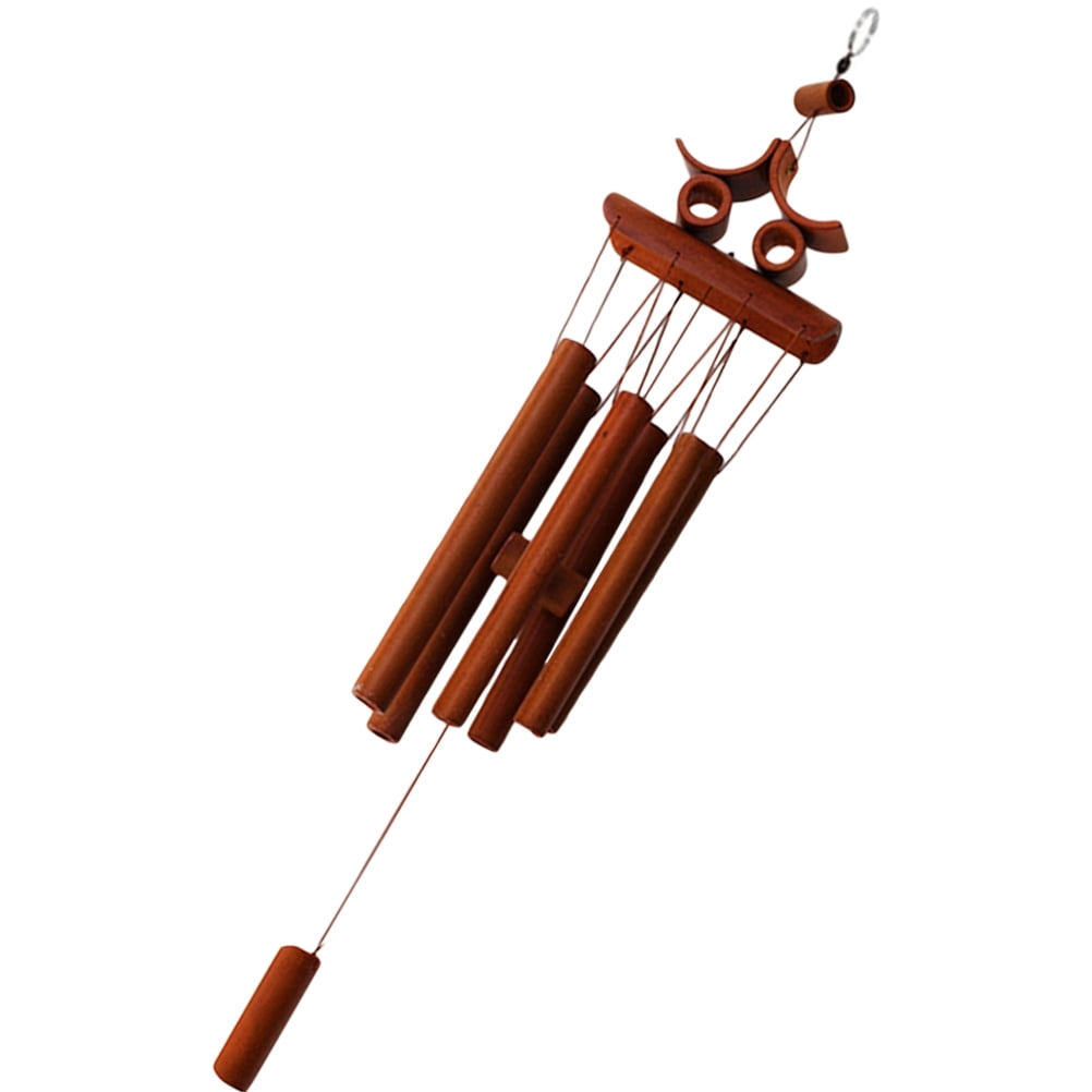 FRCOLOR Chime Hanging Wind Chime Outdoor Windchime Bamboo Wind Bell Decor