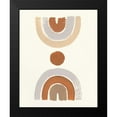 thumbnail image 2 of Hershey, Moira 20x24 Black Modern Framed Museum Art Print Titled - Desert Rainbows II, 2 of 5