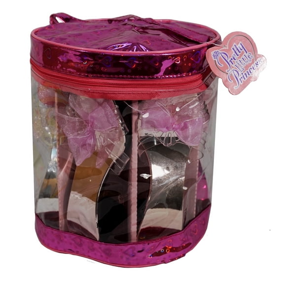 Pretty Little Princess 3 Pack Toy Dress-Up Shoes in Bag - Set of 3 pairs of shoes for your little princess