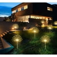 thumbnail image 4 of 4 Pack Outdoor Solar Decorative Lights with 480 LEDs, Waterproof Solar Firework Lights with 8 Modes, Suitable for Outdoor, Garden, Yard, Pathway and Landscape Decoration, 4 of 17