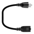 thumbnail image 2 of Cable De Alimentión 32cm 3 Prong Core 3x3.3mm2 Para Monitor De Computadora Sunnimix conector del cable, 2 of 7