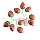 thumbnail image 1 of KAKOWELY Guirnalda de luces LED decorativas de 1,5 m con diseño de fresas, ideal para fiestas, bodas y el hogar (1,5 m, 10 bombillas), 1 of 5