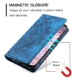 thumbnail image 2 of Case for IPhone 12 Pro Max PU Leather Full Protection Shockproof Flip Cover Side Buckle Card Insertion, 2 of 5
