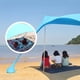 thumbnail image 3 of Sombra De Playa Toldo Super Portátil Plegable Armado Fácil. azul, 3 of 10