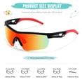 thumbnail image 2 of Gafas de Sol Polarizadas para Niños Vcarsian Deportes de Béisbol UV400, 2 of 6