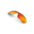 thumbnail image 2 of Walleva Fire Red Replacement Lenses for Oakley Radar Edge Sunglasses, 2 of 7