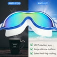 thumbnail image 5 of EverSport Swim Goggles for Adult Youth with Soft Silicone Gasket, Anti-Fog UV Protection No Leak Clear Vision Pool Goggles, 5 of 7