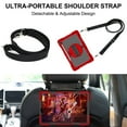 thumbnail image 4 of TECH CIRCLE Galaxy Tab S8 Plus/S7 FE/S7 Plus Case 12.4 Inch,Heavy Duty Shockproof Case with Pen Holder 360 Rotating Hand/Shoulder Strap Kickstand Case for Galaxy Tab S8 Plus/S7 Plus/S7 FE, Red/Black, 4 of 9