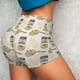 thumbnail image 4 of Fotbe Peanuts Shorts Sin Costuras – Shorts Deportivos de Cintura Alta para Mujer, Elásticos para Gimnasio, Yoga, Running o Ciclismo-Large, 4 of 8