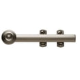 thumbnail image 1 of Baldwin 0346.150 Decorative Heavy Duty 6-Inch Surface Bolt, Satin Nickel, 1 of 1