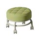 thumbnail image 4 of Taburete con ruedas giratorias de 360  degree, taburete con ruedas de polea, ruedas giratorias universales pequeñas y resistentes, mini taburete móvil BLESIY Asiento rodante bajo, 4 of 8
