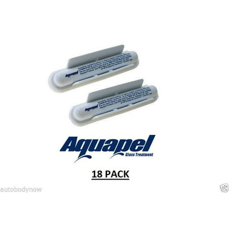 AQUAPEL Applicators (18) Windshield Glass Treatment Water Rain (Best Car Windshield Rain Repellent)