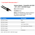 thumbnail image 2 of Antenna Adapter - Compatible with 2002 - 2011, 2013 - 2020 Mini Cooper 2003 2004 2005 2006 2007 2008 2009 2010 2014 2015 2016 2017 2018 2019, 2 of 2