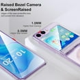 thumbnail image 2 of Designed for Galaxy Z Flip 5 Case with Hinge Protection [Compatible with MagSafe],Samsung Flip 5 Slim Clear Protective Case Support Wireless Charging Cover for Z Flip 5 5 G (Clear+Pink), 2 of 12