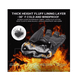 thumbnail image 2 of Guantes De Cuero Térmicos Impermeables Touch Para Moto/bici TALLA M NEGRO, 2 of 5