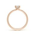 thumbnail image 2 of ANGARA Natural Diamond Solitaire Engagement Ring in 14K Rose Gold for Women (Size-6.5x4.5mm| Color-G| Clarity-VS2) | April Birthstone, Anniversary, Jewelry Gift for Women | Natural Diamond Ring, 2 of 9