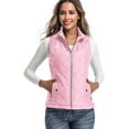 Women's Vests Zip up Quilted Padded Lightweight Vest for Women